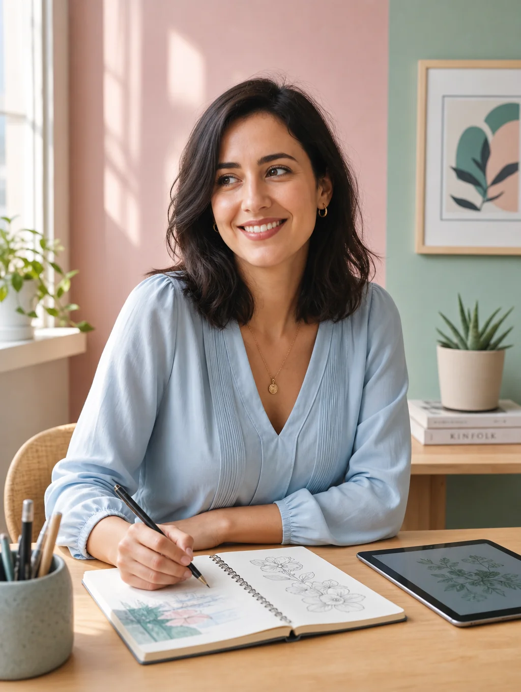 Portrait of Sarah Jenkins, Client Liaison at Prestige Construction