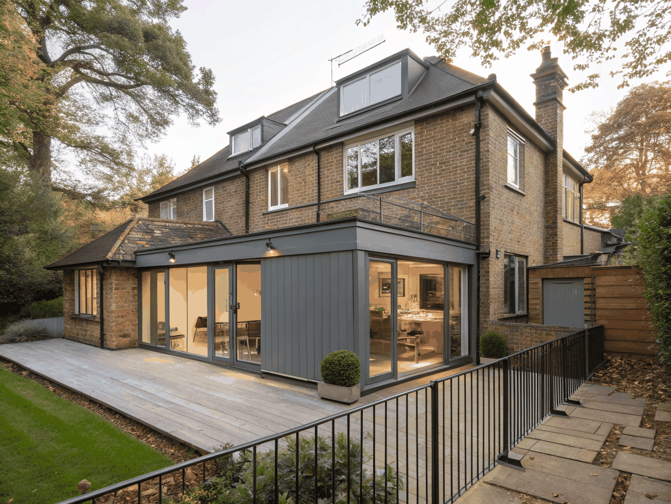 Completed residential extension and renovation in Bromley